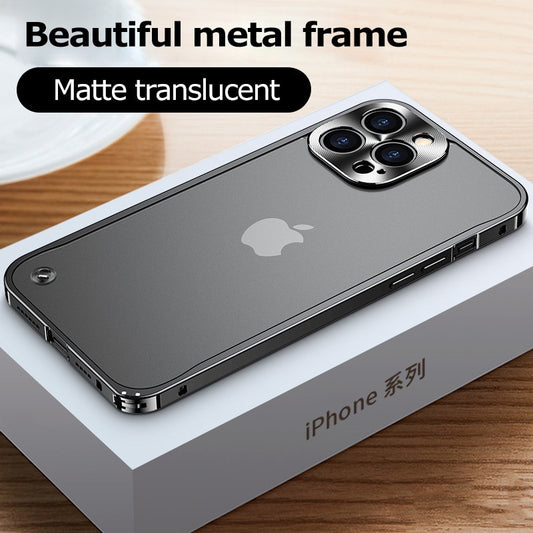 Electroplated Metal Frame Case For iPhone